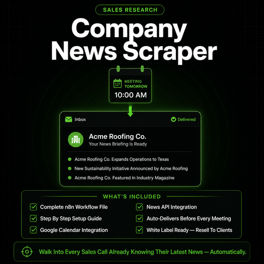 Company News Scraper